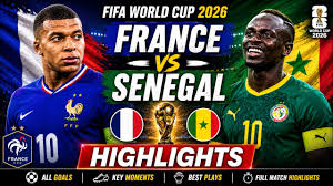 FIFA World Cup 2026 – France vs Senegal