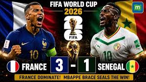 FIFA World Cup 2026 – France vs Senegal