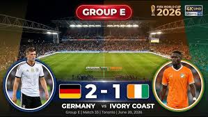 Germany Vs Ivory Coast