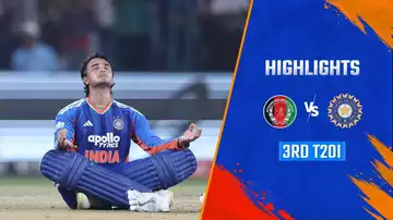 Afghanistan vs India 3rd T20I
