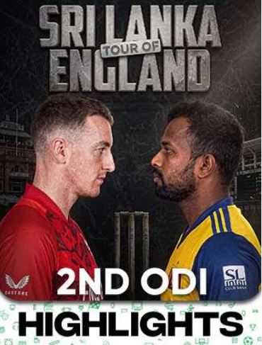 England vs Sri Lanka 2nd ODI