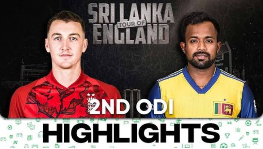 England vs Sri Lanka 2nd ODI