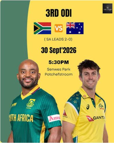 South Africa vs Australia 3rd ODI