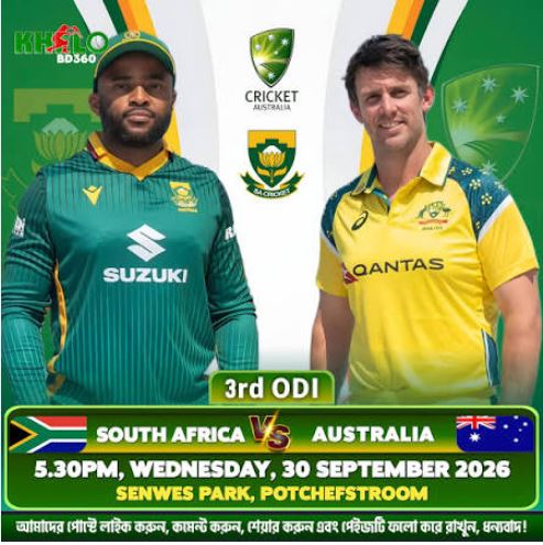 South Africa vs Australia 3rd ODI